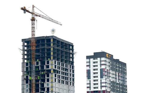 Міцний каркас готовий — дивіться, як формується майбутня архітектура Синергія Київ