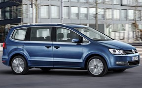 Минивэн Volkswagen Sharan получил полный привод и новый турбодизель