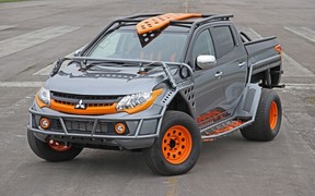 Mitsubishi L200 «форсажнули» для нового шоу Вина Дизеля