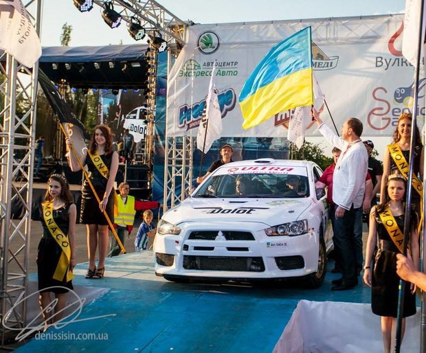 На выходных состоялся второй этап Чемпионата Украины по мини-ралли