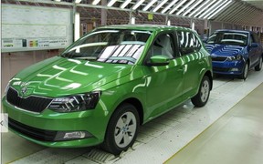 На заводе «Еврокар» стартовало производство новой Skoda Fabia