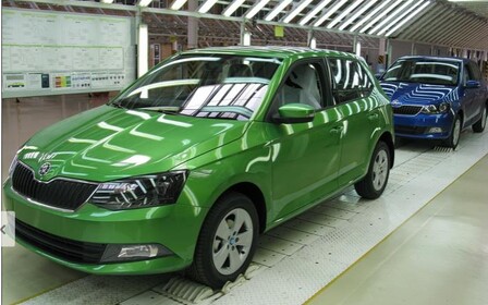 На заводе «Еврокар» стартовало производство новой Skoda Fabia