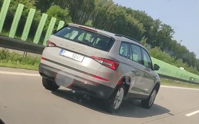 Не рановато для макияжа? Skoda Kodiaq с обновлениями попался на камеру