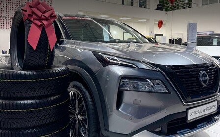 Nissan X-Trail e-Power включено додатково комплект зимових шин