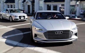 Новая Audi A8 сможет ездить сама