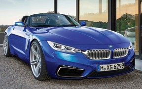Новая BMW Z5 получит гибридную силовую установку
