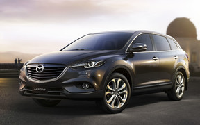 Новая Mazda CX-9 попалась во время тестов