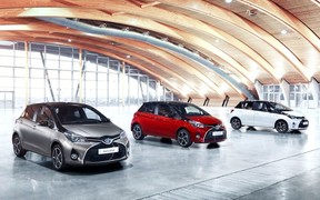 Новая Toyota Yaris получит двухцветную окраску кузова