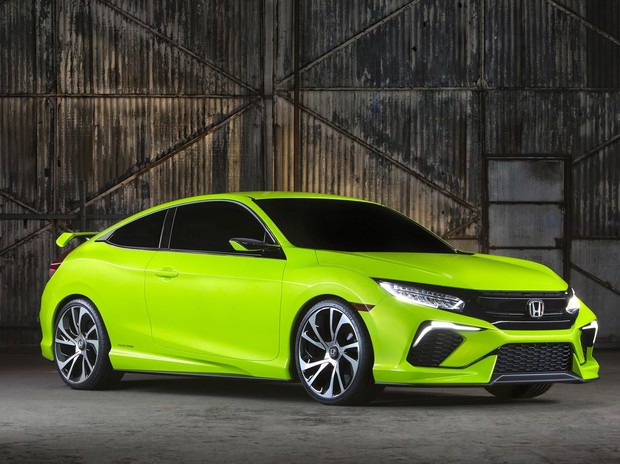 Новое купе Honda Civic представят в Лос-Анджелесе