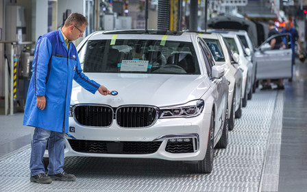 Новое поколение BMW 7-Series запускают в производство