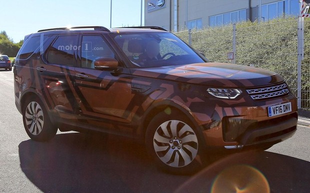 Новое поколение Land Rover Discovery проходит финальные тесты