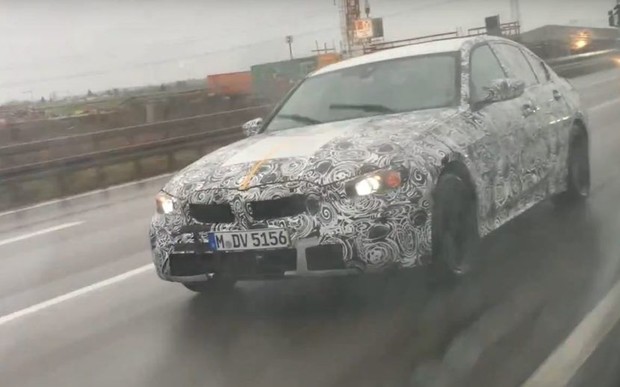 Новую BMW 3 Series заметили на немецком автобане