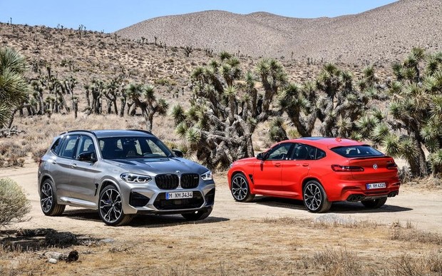 Новые BMW X3 M и X4 M не смогли «выехать» из четырех секунд