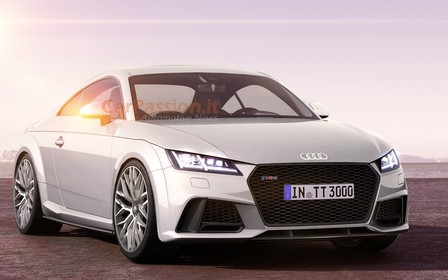 Новый Audi TT RS прибавит в мощности