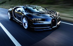 Новый Bugatti Chiron за $2,6 млн разгоняется до 420 км/ч