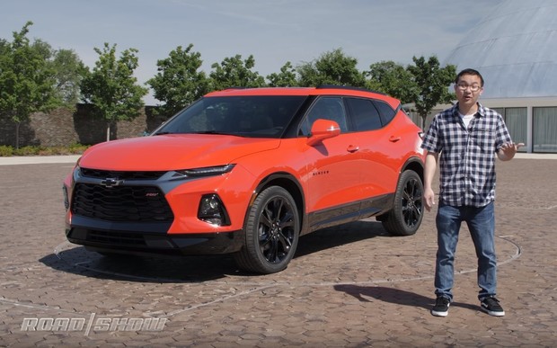 Новий Chevrolet Blazer RS показали на відео