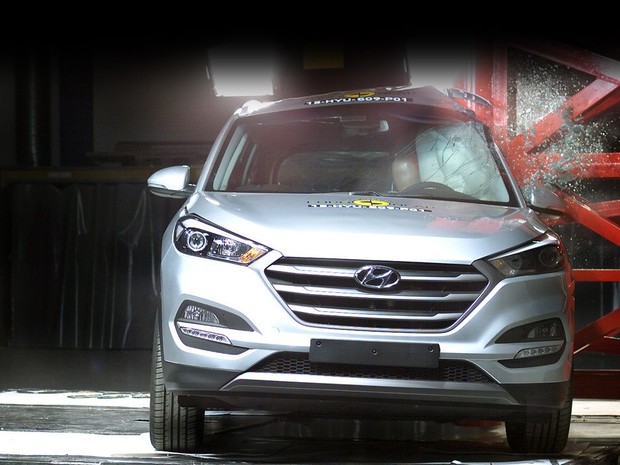 Новый Hyundai Tucson получил 5 звезд Euro NCAP