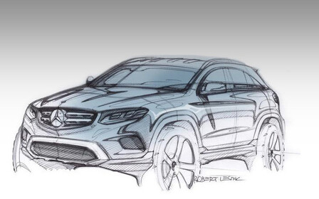 Новый кроссовер Mercedes-Benz GLC представят уже на этой неделе