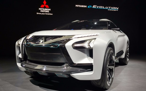 Новый кроссовер Mitsubishi e-Evolution получил искусственный интеллект