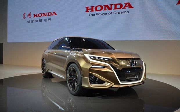 Новый купеобразный кроссовер Honda заметили в Китае