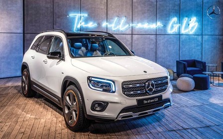 Новый Mercedes-Benz GLB официально представили в Украине