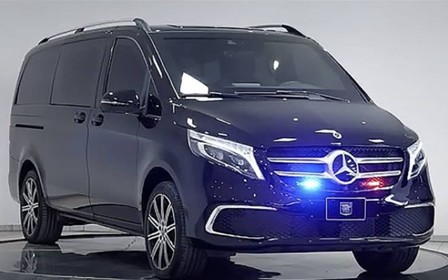 Новый Mercedes-Benz V-Class переделали в броневик