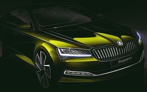 Новый Skoda Superb покажут в конце мая