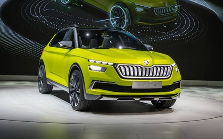 Новый Skoda Vision X. Первое видео с Женевского автосалона