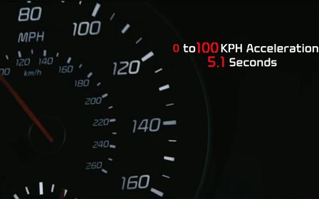 Новый спорт-седан KIA разгоняется до 100 км/ч за 5,1 секунды