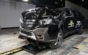 Новий Subaru Outback розбили в Euro NCAP. Скільки зірок?