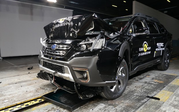 Новый Subaru Outback разбили в Euro NCAP. Сколько звезд?