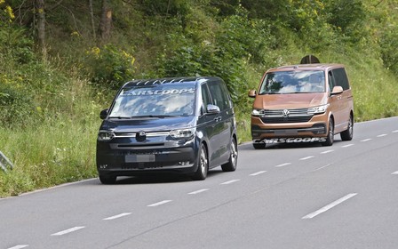 Новий Transporter T7 зловили практично без камуфляжу