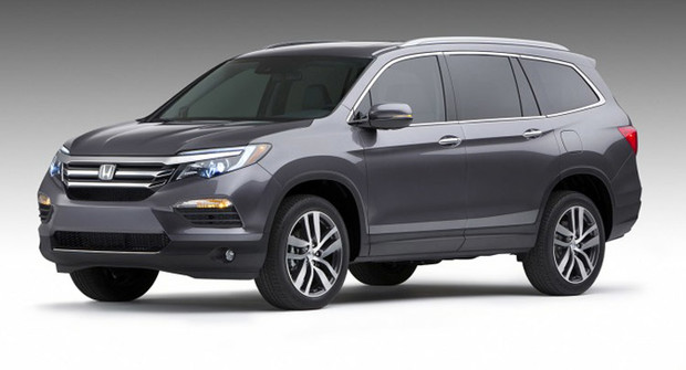 Новый внедорожник Honda Pilot дебютировал в сети