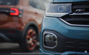 Новый Volkswagen T-Cross не дождался премьеры. ВИДЕО