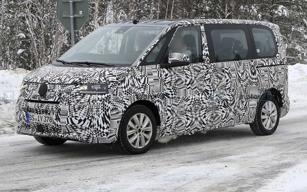 Новий Volkswagen Transporter поки «морозиться»