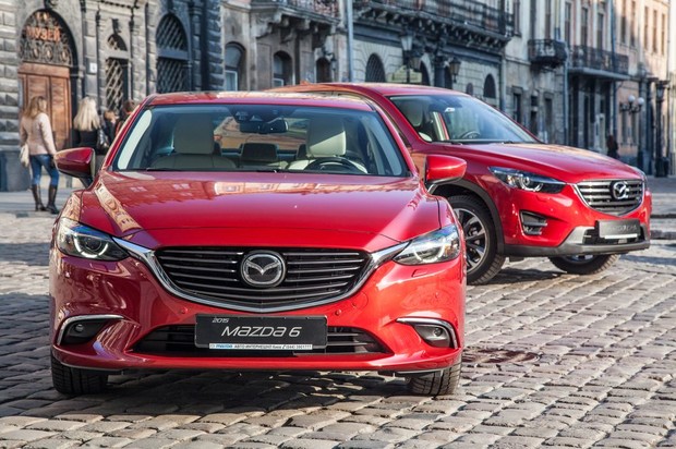 Обновленные Mazda 6 и Mazda CX-5 дебютировали в Украине