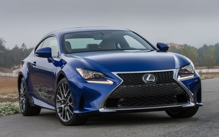 Обновленный Lexus RC получил новые моторы