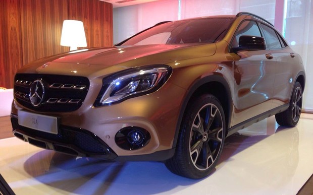 Обновленный Mercedes-Benz GLA представили в Украине