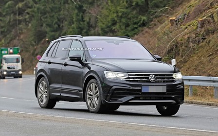 Обновленный Volkswagen Tiguan готовится к премьере