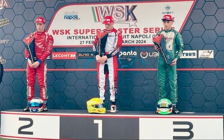 Олександр Бондарев став віце-чемпіоном WSK Super Master series 2024