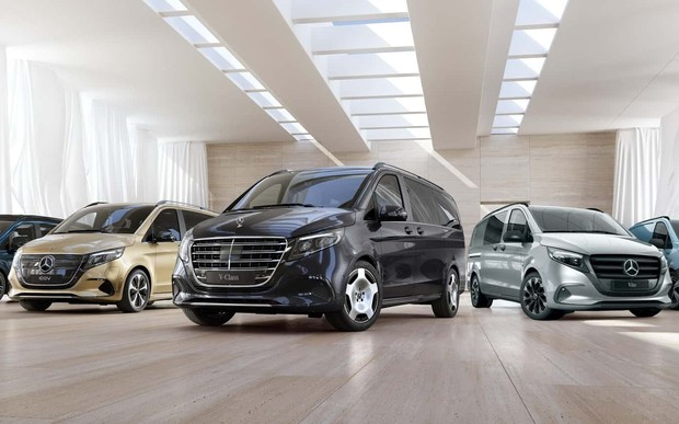 Оновлені V-Class та Vito: Свіжий дизайн та кращі комплектації