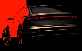 Оновлений Audi Q8 покажуть менш ніж за два тижні
