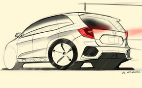 Первое изображение нового Honda CR-V