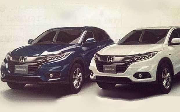 Первые фото: кроссовер Honda HR-V обновился