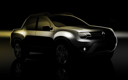 Первые фото: Renault Duster в образе пикапа