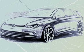 Первые официальные изображения VW Golf VIII. Что внутри?