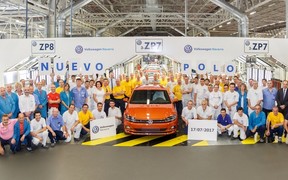 Первый пошел: стартовало производство Volkswagen Polo нового поколения