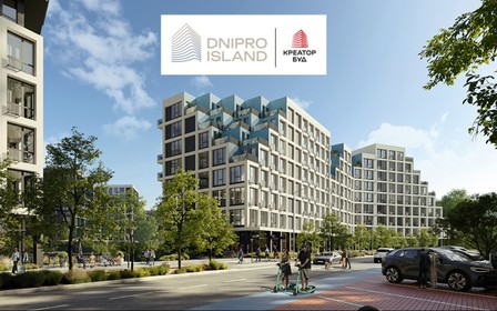 Почалися продажі нового ЖК Dnipro Island від «Креатор-Буд» у Києві