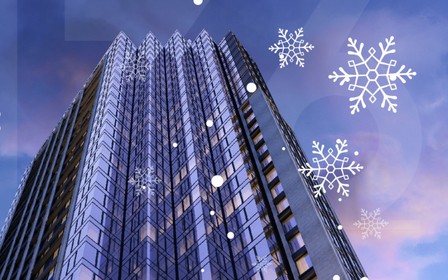 Подарок под елку: двухкомнатная квартира в А136 Highlight Tower с выгодой до 500 000 гривен!