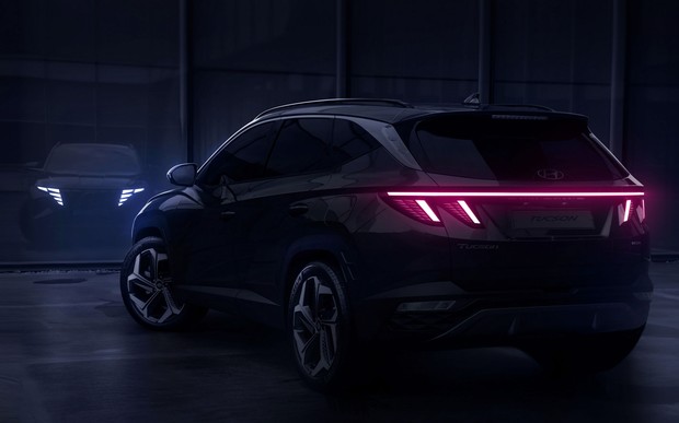 Подсел на киберпанк! Внешность Hyundai Tucson досрочно рассекретили